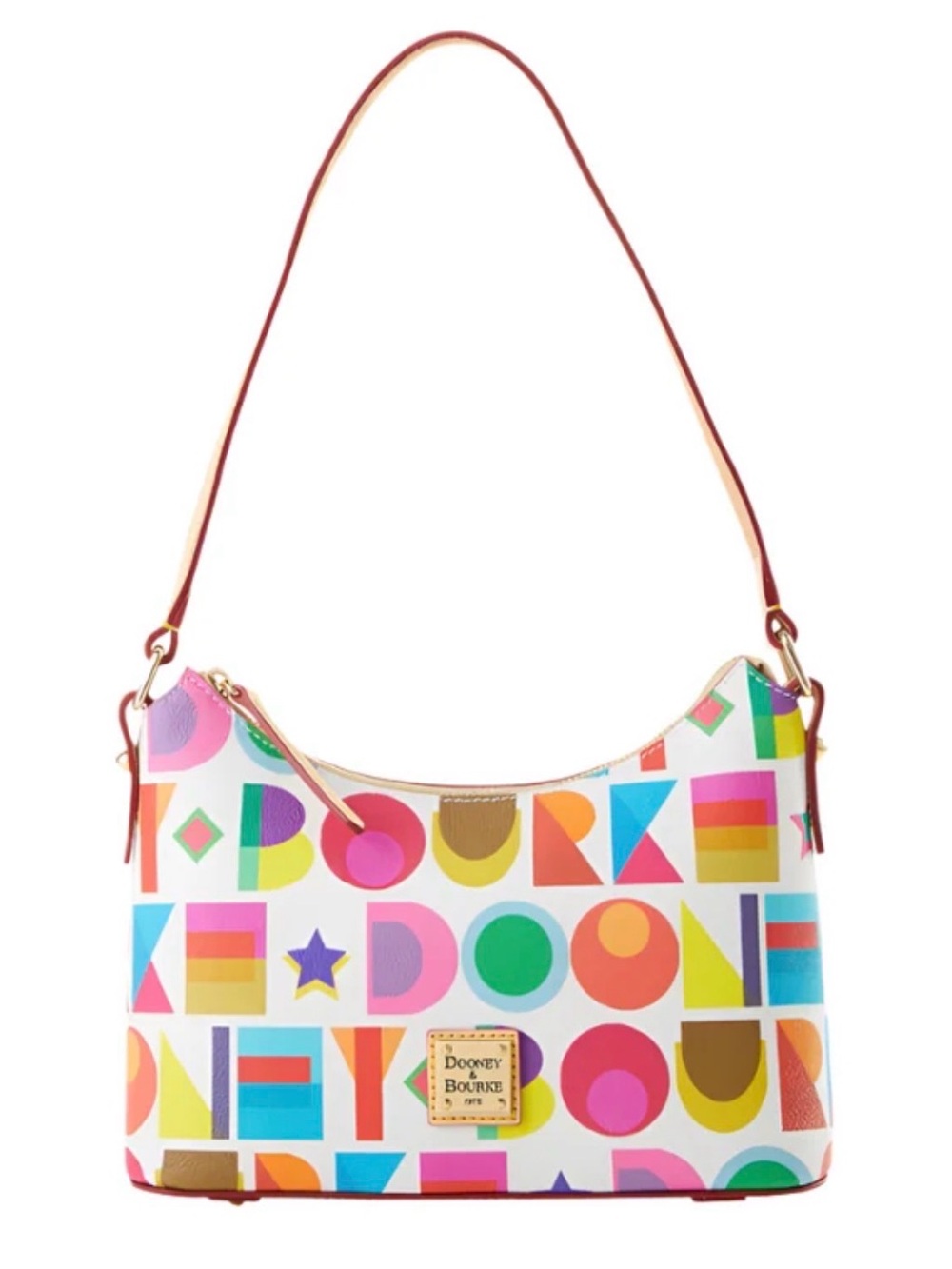 Dooney & Bourke Art deco baguette shoulder bag